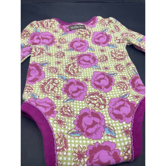 Matilda Jane Best Buds Floral Bodysuit 3-6 Months Romper One Piece - Picture 8 of 8